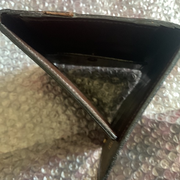 Fendi tri fold long wallet canvas and leather - Picture 7 of 10